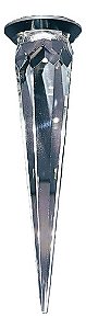 Kit 5 Spot Embutido Cristal K9 Longo Sabre com Led 1w Incluso branco neutro 4000k completo - Nyx