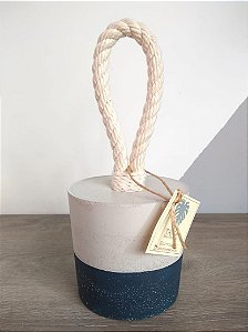 Peso de Porta Cimento AL - Azul Petróleo P