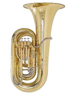 HSTB7 Tuba 5/4 compacta ação vertical 4 pistos | HS MUSICAL