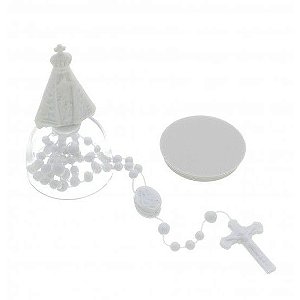 Terço Nossa Senhora Aparecida com Altar de Plástico