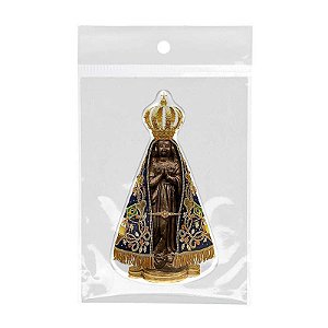 Adesivo Nossa Senhora Aparecida Auto Relevo