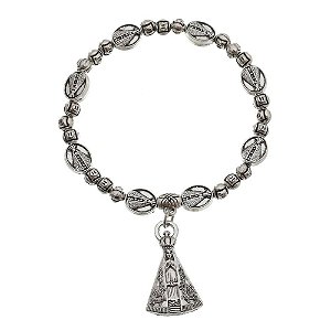 Pulseira medalhas de Nossa Senhora Aparecida
