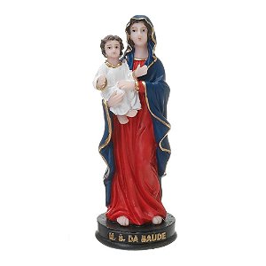 Imagem de Nossa Senhora da Saúde em Resina 13,5cm
