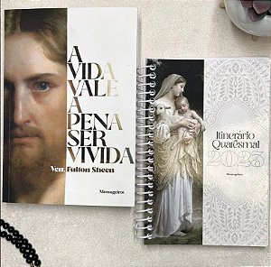 Combo Itinerário Quaresmal + A Vida Vale A Pena Ser Vivida