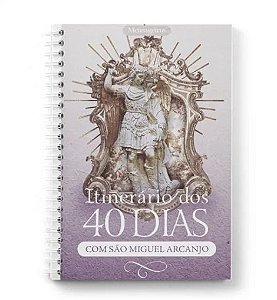 Livro Itinerário dos 40 dias com São Miguel Arcanjo