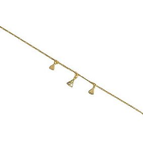 Pulseira Folheada Nossa Senhora Aparecida com Strass