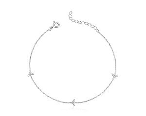 Pulseira Calda de Baleia Prata 925