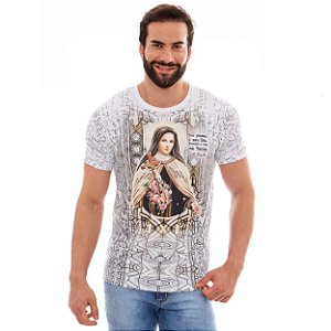 Camiseta Santa Teresinha Do Menino Jesus DV12516