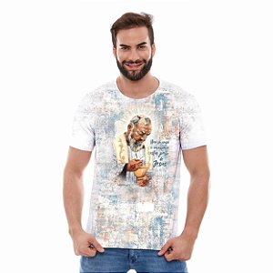 Camiseta São Padre Pio DV12581
