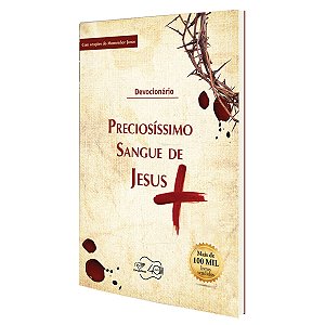 Livro Devocionário ao Preciosíssimo Sangue de Jesus