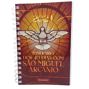 Livro Itinerário dos 40 Dias com São Miguel 2024