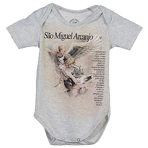 Body Infantil Unissex São Miguel Arcanjo