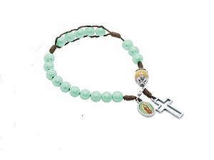 Pulseira Terço de Nossa Senhora de Guadalupe Compacto