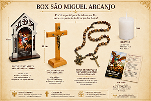 Box da Quaresma de São Miguel Arcanjo Ornamentado