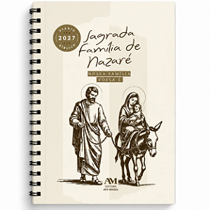 Livro Diário Bíblico 2027 - Espiral - Sagrada Família