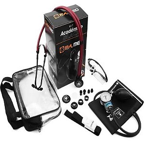 Kit Acadêmico 5 Peças P.A MED BLACK