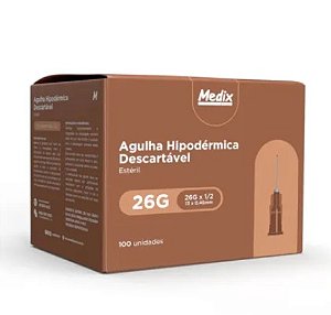 Agulhas Hipodérmicas Medix (Caixa com 100)