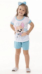 Short Doll Infantil Malha PV - 0124