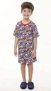 Pijama Infantil Malha PV  - 0203