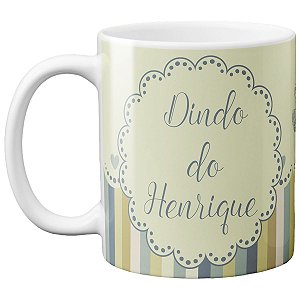Caneca dindo do com qualquer nome personalizado padrinho
