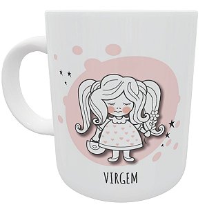 Caneca signo virgem presente criativo horoscopo astrologia
