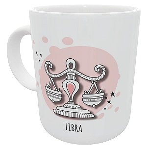 Caneca signo libra presente criativo horoscopo astrologia