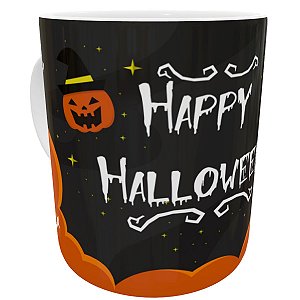 Caneca feliz halloween presente criativo dia das bruxas