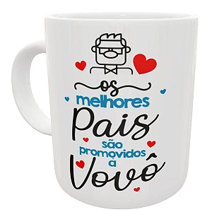Caneca os melhores pais são promovidos a vovô fofo