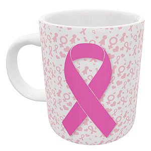 Caneca um ato de amor outubro rosa presente conscientização