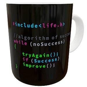 Caneca profissão programador presente TI developer