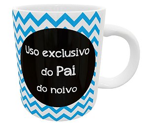 Caneca uso exclusivo do pai do noivo presente casamento