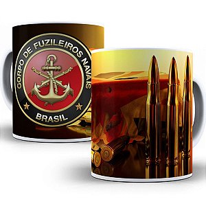 Caneca corpo de fuzileiros navais presente marinheiro
