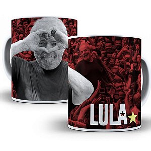 Caneca lula presidente 2023 presente eleições lula lá