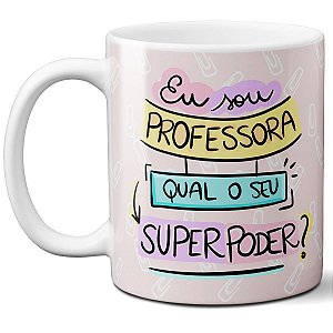 Caneca sua dedicação faz meu mundo melhor professora