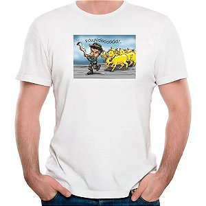 Camiseta fora bolsonaro gado tshirt camisa unissex