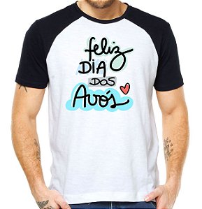 Camiseta masculina feliz dia dos avos vovos camisa