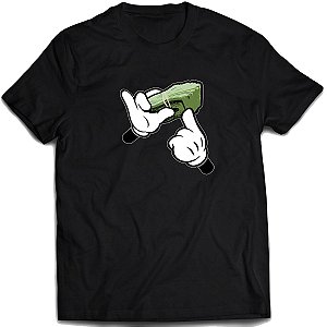 Camiseta MAO money Camisa moda de rua street style