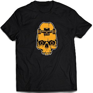 Camiseta Caveira Skate Camisa Skull sk8 moda de rua