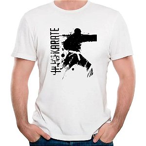 Camiseta karate camisa esporte luta lutador karateka