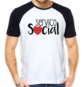 Camiseta serviço social camisa tshirt assistente social