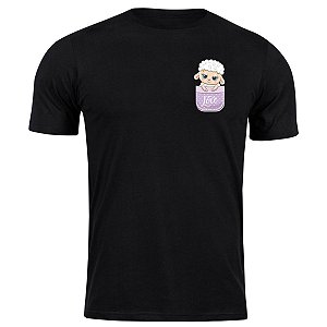 Camiseta algodão ovelhinha love camisa animais blusa fofo