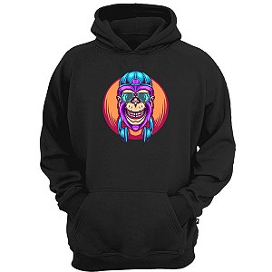 Casaco moletom dj macaco moda de rua swag street wear