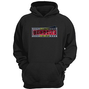 Casaco moletom Urban street brooklyn moda rua blusão de frio