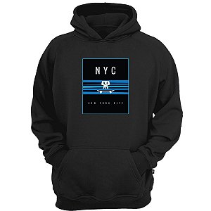 Casaco moletom NYC skate lifestyle swag drip moda rua dope