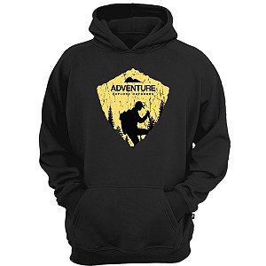 Casaco moletom adventure aventureiro explorador alpinista