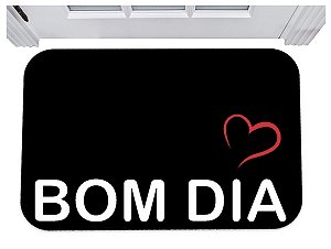 Capacho para porta bom dia tapete 40x60