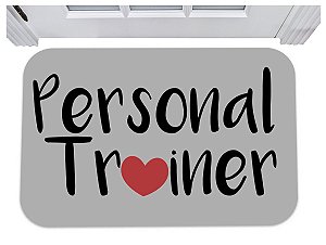 Capacho personal treiner tapete para porta 40x60