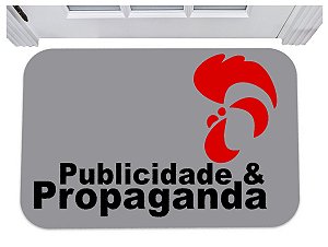 Capacho publicidade e propaganda galo tapete de porta 40x60