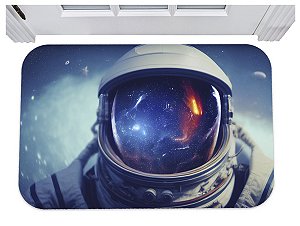 pacho astronauta espaço tapete para porta 40x60