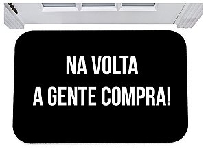 Capacho na volta a gente compra tapete para porta 40x60